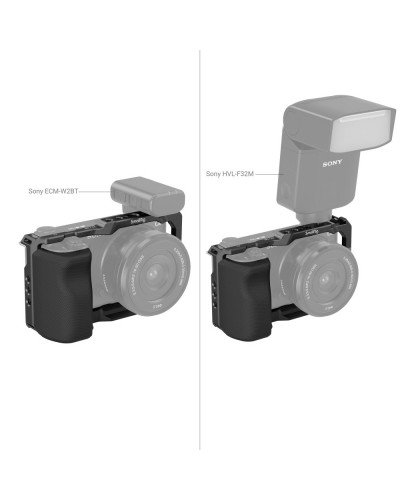 SmallRig Camera Cage with Right-Side Handgrip for Sony ZV-E10