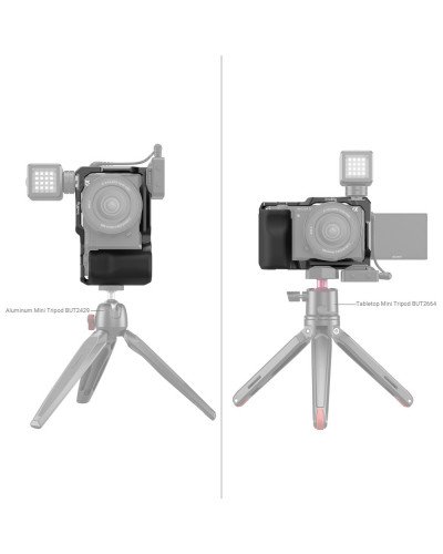 SmallRig Camera Cage with Right-Side Handgrip for Sony ZV-E10