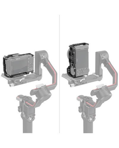 SmallRig Camera Cage with Right-Side Handgrip for Sony ZV-E10