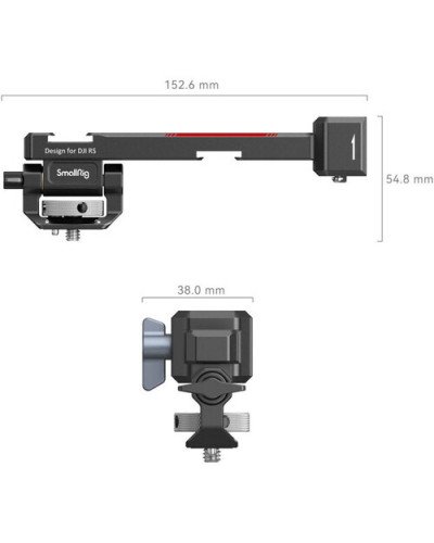 SmallRig Monitor Mounting Support with NATO Clamp for DJI RS 2 RSC 2 RS 3 RS 3 Pro RS 3 Mini RS 4 or RS 4 Pro Gimbal SmallRig Monitor Mounting Support with NATO Clamp for DJI RS 2 RSC 2 RS 3 RS 3 Pro RS 3 Mini RS 4 or RS 4 Pro Gimbal