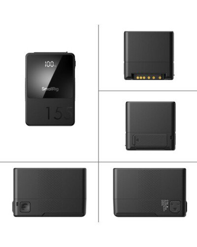 SmallRig VB155 Mini V-Mount Battery (155Wh Black)