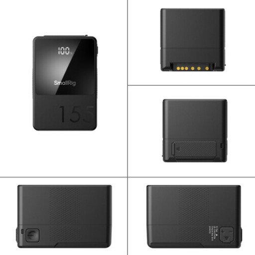 SmallRig VB155 Mini V-Mount Battery (155Wh Black)