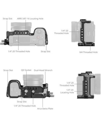SmallRig Camera Cage Kit for Sony ZV-E10 II