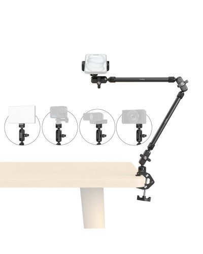 SmallRig Desktop Shooting Magic Arm with Crab Clamp Kit