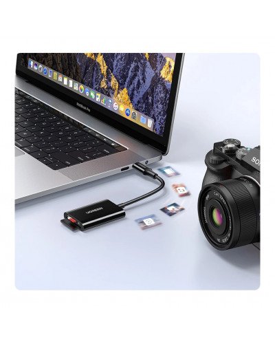 UGREEN 2in1 Type-C TF microSD SD Card Reader