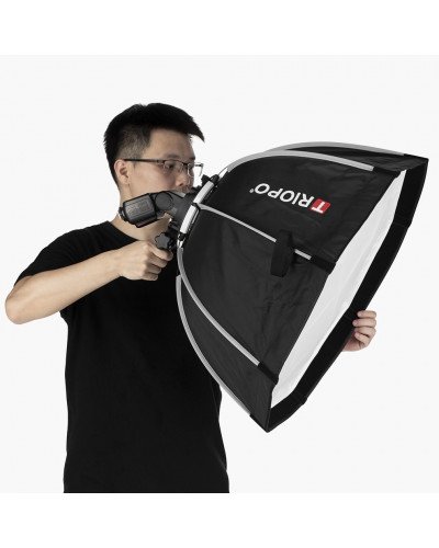 TRIOPO KX65+ 65cm Bowens Quick-Opening Parabolic Softbox for SpeedLight