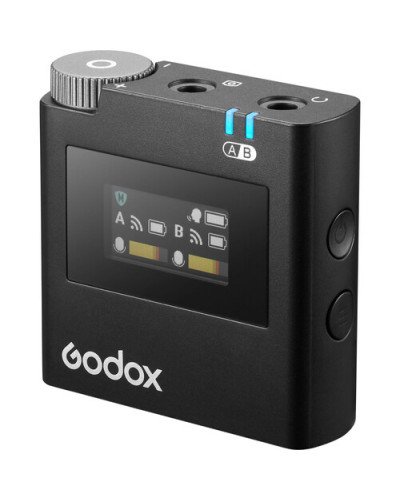 Godox Virso M2 2-Person Wireless Microphone System for Cameras and Smartphones