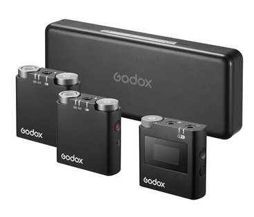 Godox Virso M2 2-Person Wireless Microphone System for Cameras and Smartphones