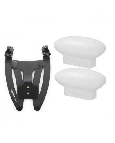 Godox MF-DB Bracket for MF12 Flash With Diffuser Godox MF-DB Bracket for MF12 Flash With Diffuser