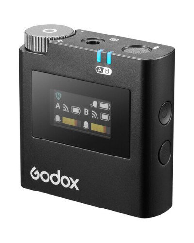 Godox Virso S M2 2-Person Wireless Microphone System for Sony Cameras and Smartphones