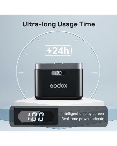 Godox WES2 2-Person Wireless Microphone System for USB-C Devices