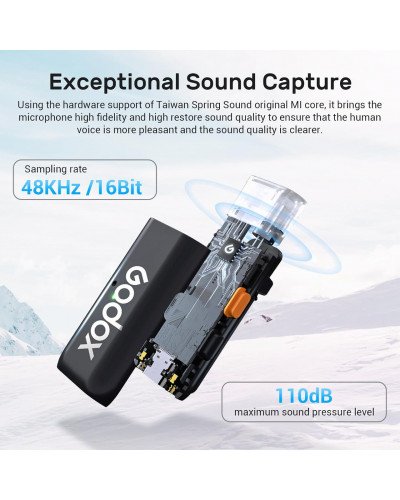 Godox WES2 2-Person Wireless Microphone System for USB-C Devices