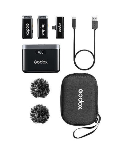 Godox WES2 2-Person Wireless Microphone System for USB-C Devices