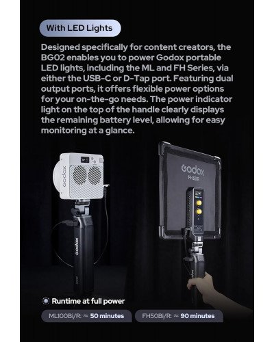 Godox BG02 Battery Grip Godox BG02 Battery Grip