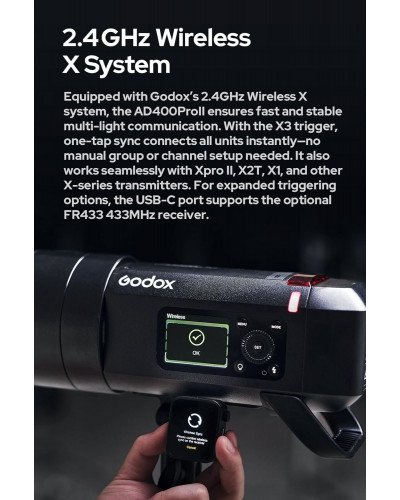 Godox AD400Pro II All-in-One Outdoor Flash