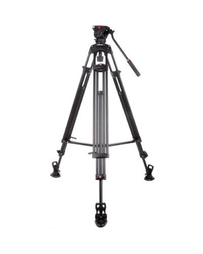 VILTROX VX-18M Heavy-Duty Video Tripod with VT-01 Fluid Head