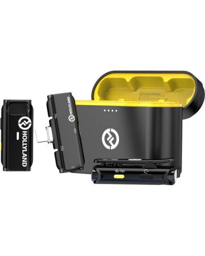 Hollyland LARK C1 DUO 2-Person Wireless Microphone System with USB-C Connector Hollyland LARK C1 DUO 2-Person Wireless Microphone System with USB-C Connector