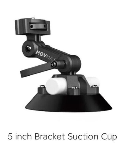 MOVMAX Suction Cup with 5" Bracket