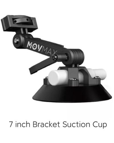 MOVMAX Suction Cup with 7" Bracket
