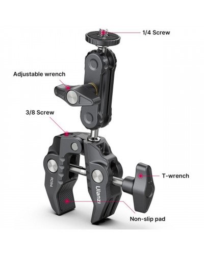 Ulanzi R094 Multi-Functional Super Clamp with Magic Arm