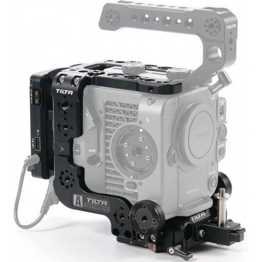 Tilta Camera Cage for Sony FX6 with V-Mount Battery Plate Advanced Kit (ES-T20-B-V)