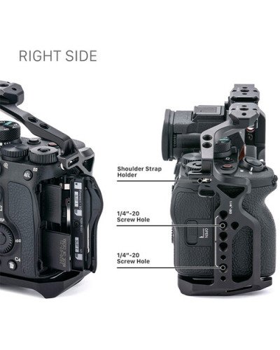 Tilta Basic Camera Cage Kit for Sony a7 IV Black (TA-T30-A-B)