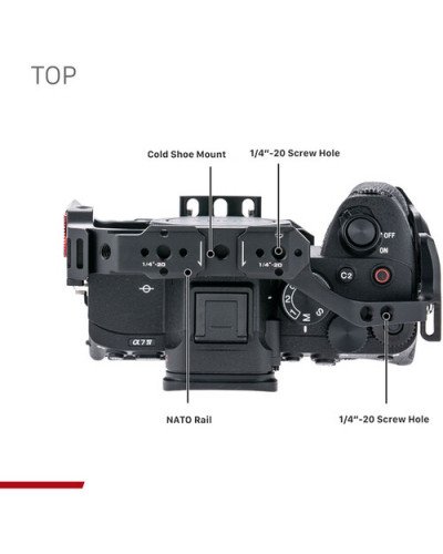 Tilta Pro Camera Cage Kit for Sony a7 IV (TA-T30-B-B) Tilta Pro Camera Cage Kit for Sony a7 IV (TA-T30-B-B)