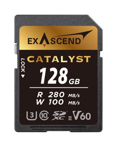 Exascend 128GB Catalyst UHS-II SDXC Memory Card