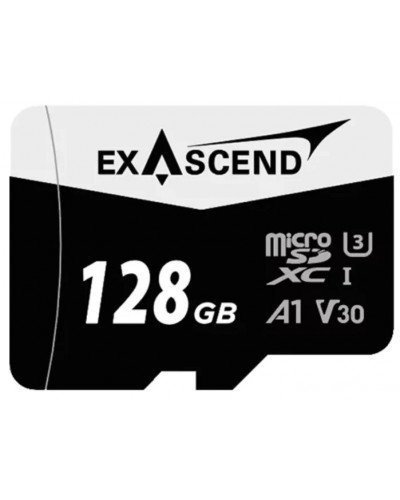 Exascend Element UHS-I V30 A1 MicroSDXC 128GB MicroSD Memory Card