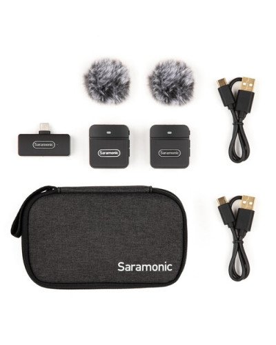 Saramonic Blink 100 B6 2-Person Compact Digital Wireless Clip-On Microphone System with USB-C Connector