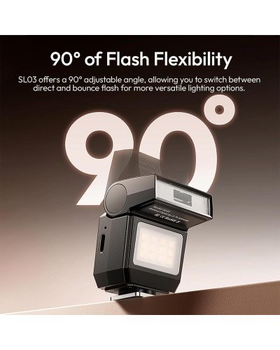 Ulanzi SL03 Spark Lite Camera Flash (Black) Ulanzi SL03 Spark Lite Camera Flash (Black)