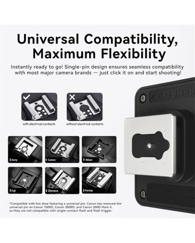 Ulanzi SL03 Spark Lite Camera Flash (Black) Ulanzi SL03 Spark Lite Camera Flash (Black)