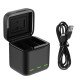 TELESIN Retractable Charging Box for GoPro Hero 13