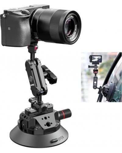 Ulanzi SC-02 Heavy-Duty Suction Cup Mount for Camera