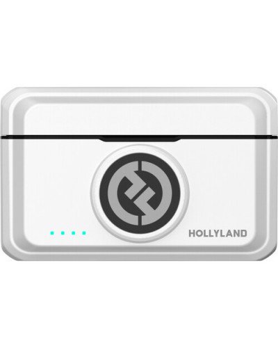 Hollyland LARK M2 DUO 2-Person Wireless Combo Microphone System (Ivory White)