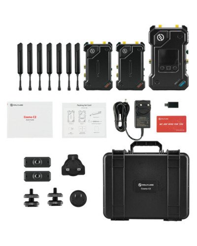 Hollyland Cosmo C2 HDMI/SDI Wireless Video 2-Transmitter System Hollyland Cosmo C2 HDMI/SDI Wireless Video 2-Transmitter System