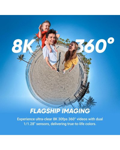 Insta360 X5 8K 360° Action Camera