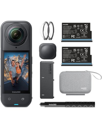 Insta360 X5 360 Action Camera Essentials Bundle