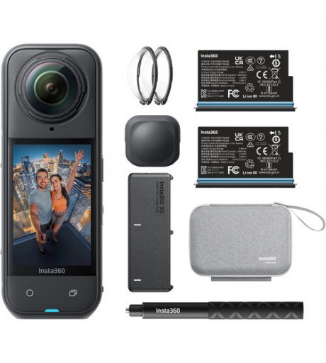 Insta360 X5 360 Action Camera Essentials Bundle