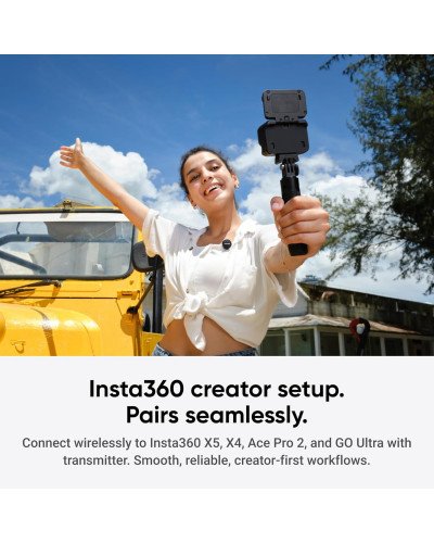 Insta360 Mic Air Wireless Transmitter and Receiver Kit