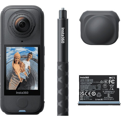 Insta360 X4 Air 360° Action Cam Starter Bundle (Black)