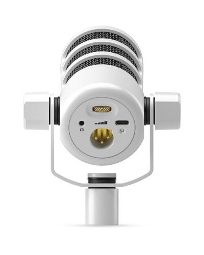 RODE PodMic USB and XLR Dynamic Broadcast Microphone (White)