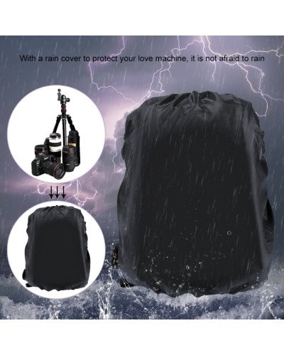 PULUZ Outdoor Portable Waterproof Dual Shoulders Backpack Camera Bag with Rain Cover for Camera DJI Ronin-SC/Ronin-S PULUZ Outdoor Portable Waterproof Dual Shoulders Backpack Camera Bag with Rain Cover for Camera DJI Ronin-SC/Ronin-S