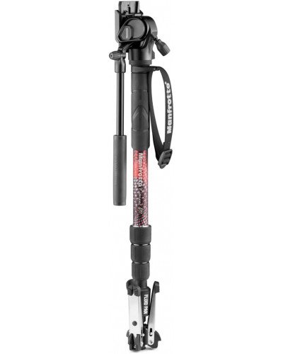 Manfrotto Element MII Video Monopod with Live Fluid Head(MVMELMIIA4LIVE)