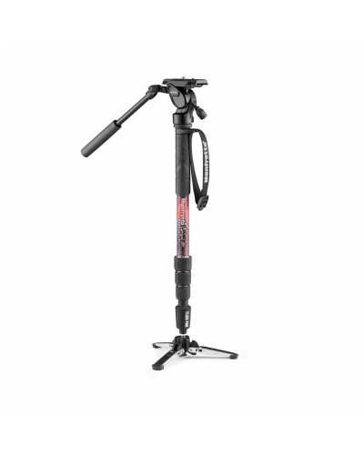 Manfrotto Element MII Video Monopod with Live Fluid Head(MVMELMIIA4LIVE)