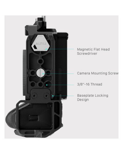 Tilta Camera Cage Basic Kit V2 for Sony FX3 & FX30 Black (TA-T16-A-B)