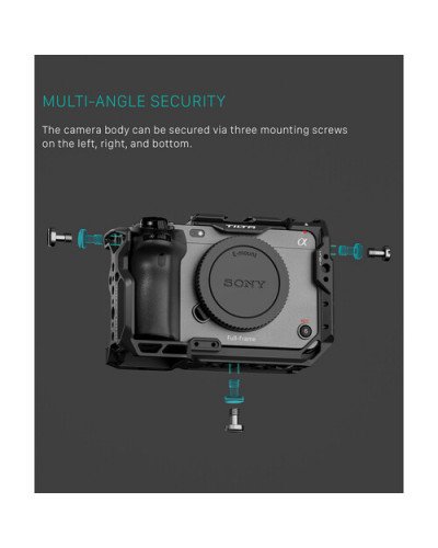 Tilta Camera Cage Basic Kit V2 for Sony FX3 & FX30 Black (TA-T16-A-B)