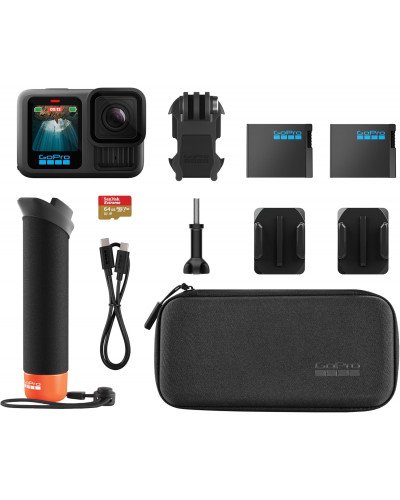 GoPro HERO13 Black Action Camera & Accessories Bundle
