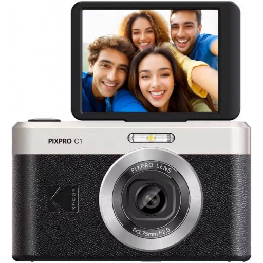 Kodak Pixpro C1 13MP FHD 1080P Digital Camera Black