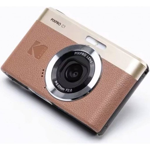 Kodak Pixpro C1 13MP FHD 1080P Digital Camera Brown